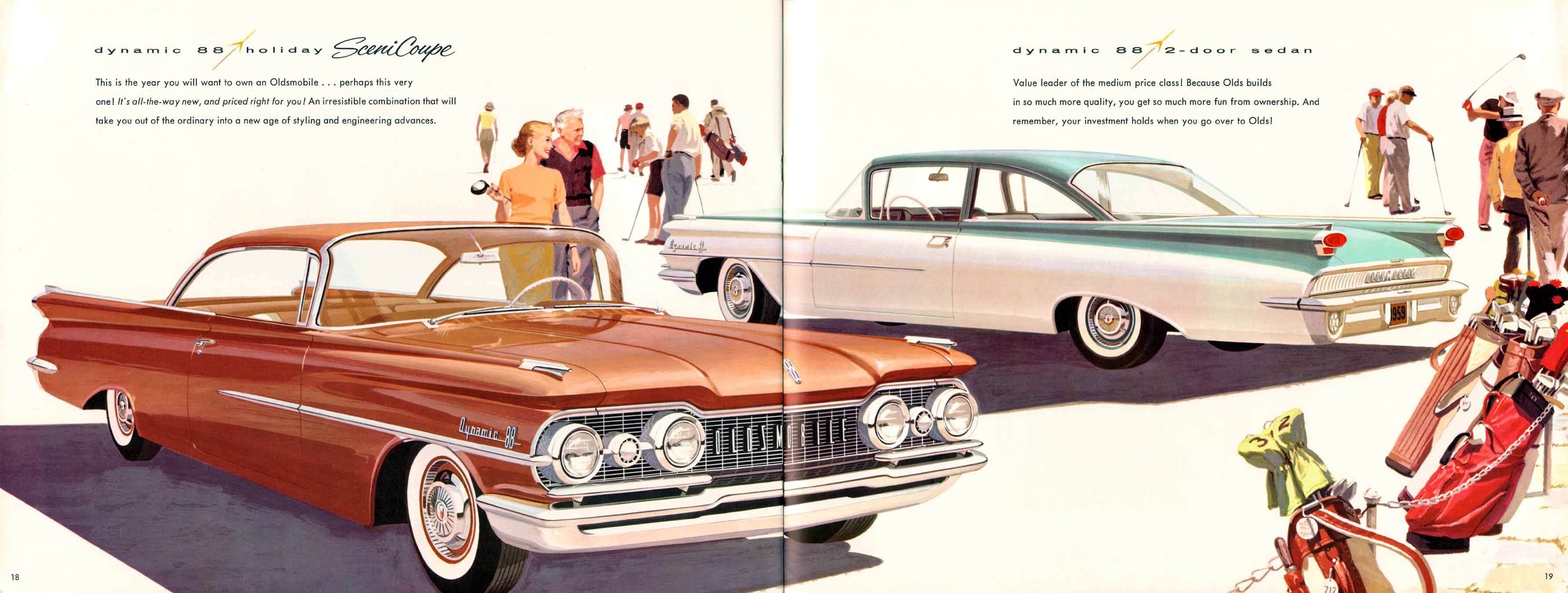 1959 Oldsmobile Motor Cars Brochure Page 5